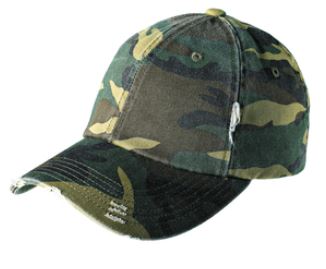 Distressed Boot Cap w/ Line Number